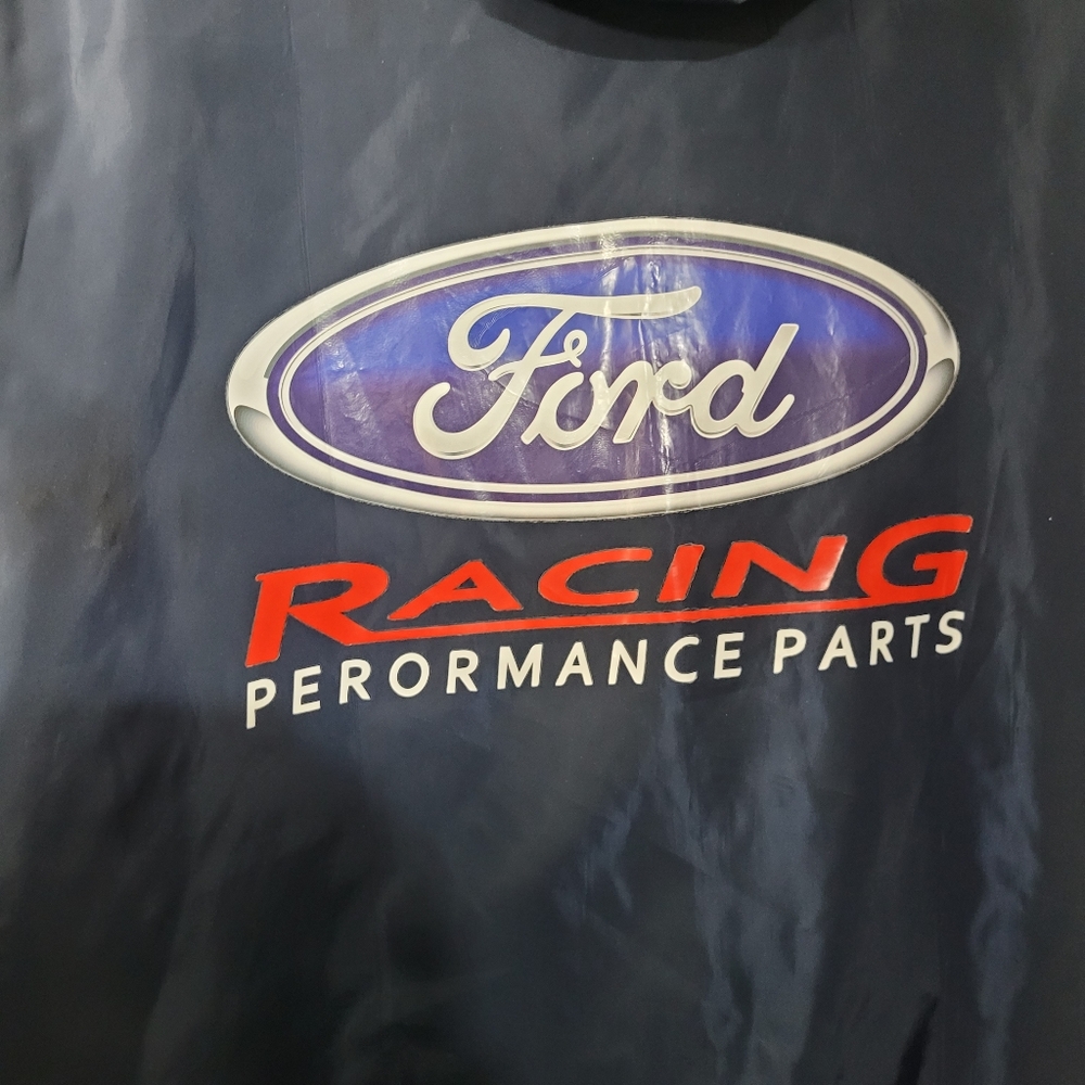 Ford Racing Blue Windbreaker Jacket - Picture 3 of 6